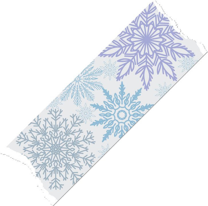 Snowflakes Sticky Tape